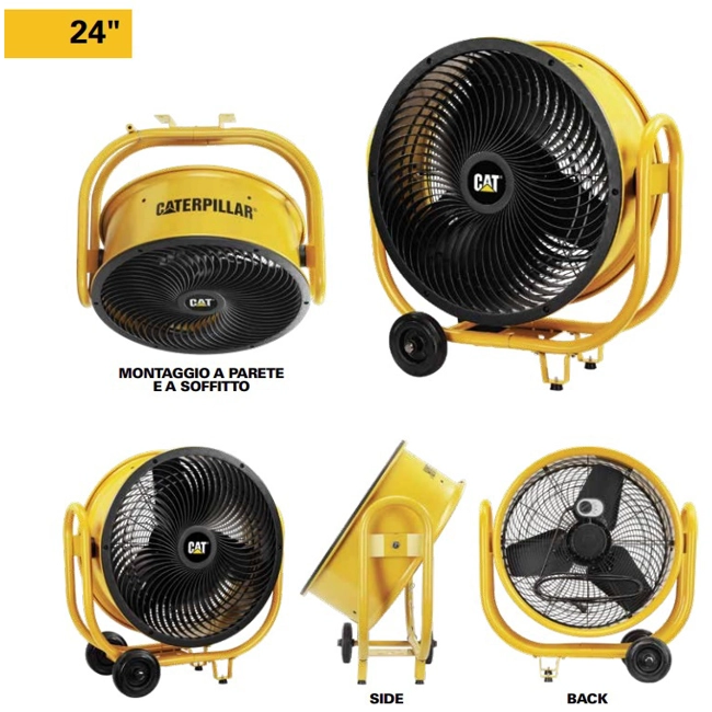 Vendita online Ventilatore d'aria professinale a turbina diam.60 cm. CT007